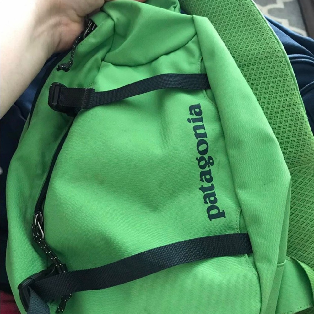 Patagonia sling bag.